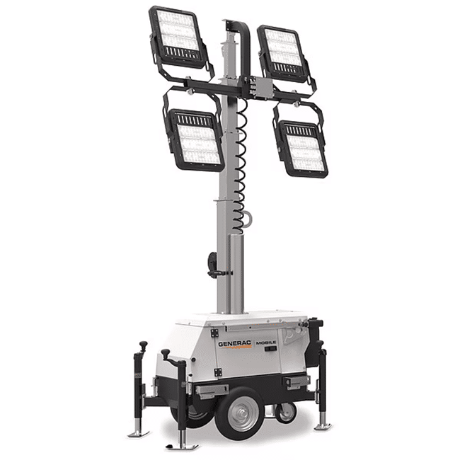 Internal Combustion Engine-Powered Light Towers